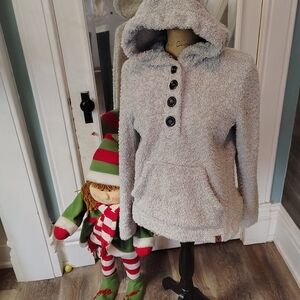 LIV Soft Textured Gray Sweater